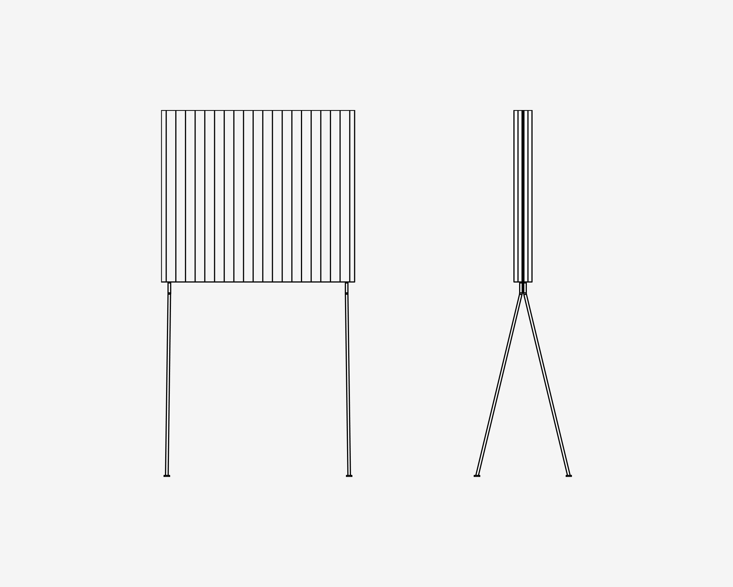 Aalto Wire Stand High