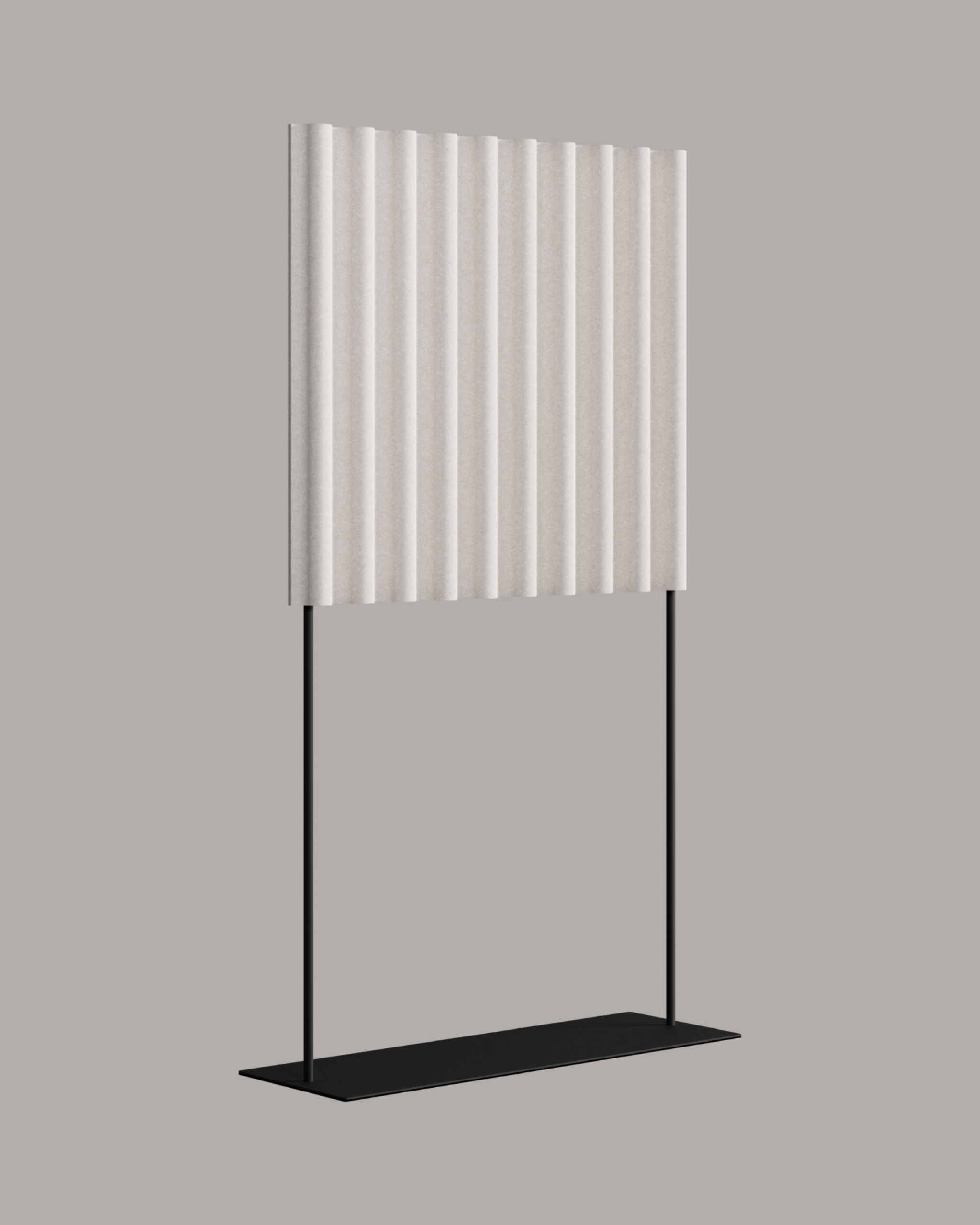 Aalto Divider Plate Leg High in light grey